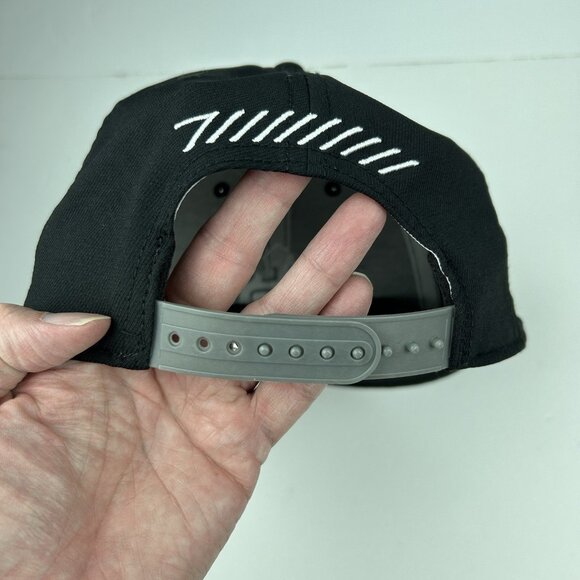 TaylorMade Snapback Hat Lifestyle Golf Cap Black - Picture 6 of 9